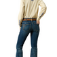10072972 Ariat Women's Mid Rise Fiona Boot Cut Jeans Short Leg