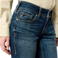 10072972 Ariat Women's Mid Rise Fiona Boot Cut Jeans Short Leg