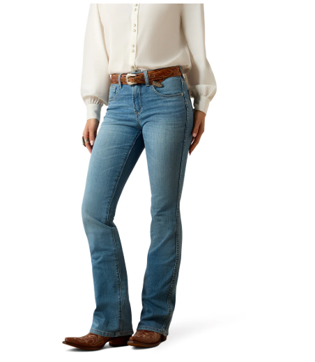 10072978 Ariat Women's High Rise Lorena Boot Cut Jeans Long XL Leg