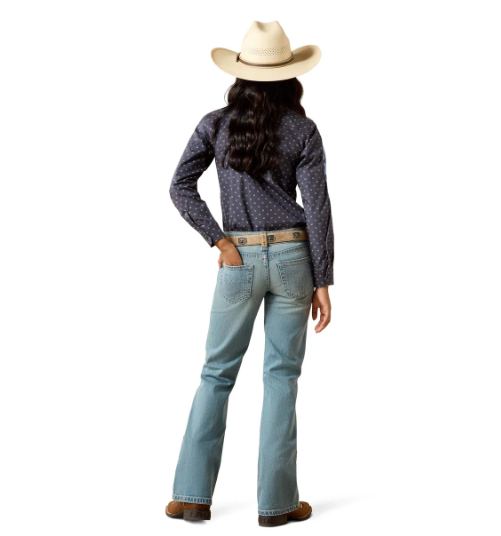 10072970 Ariat Kid's Maeve Boot Cut Jeans