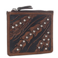 S-13924 Briar Creek Handtooled Leather Credit Card Holder in Heritage Brown