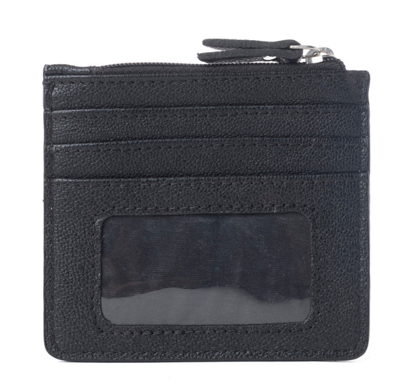 S-13925 Briar Creek Handtooled Leather Credit Card Holder in Ebony Caramel