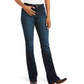 10036813 Ariat Women's Real High Rise Boot Cut Ballary Pennsylvana Regular Leg