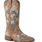 09-021-1903-3872 Roper Women's Bailey Bouquet Brown/Blue Floral