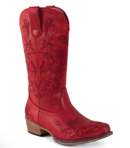 09-021-1566-3815 Roper Women's Tall Stuff Red