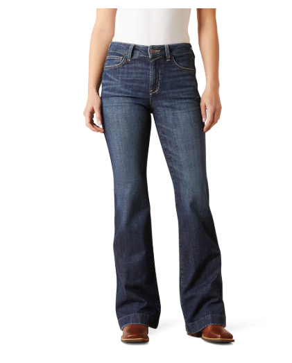 10072965 Ariat Women's High Rise Vivienne Slim Trouser Jeans Long Leg