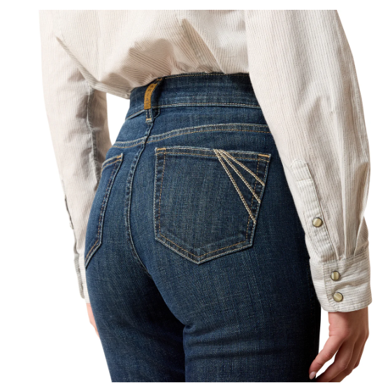 10072964 Ariat Women's High Rise Vivienne Slim Trouser Jeans Regular Leg