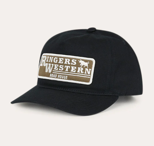 626024RW-BLK Ringers Western Original Roadhouse Cap Black