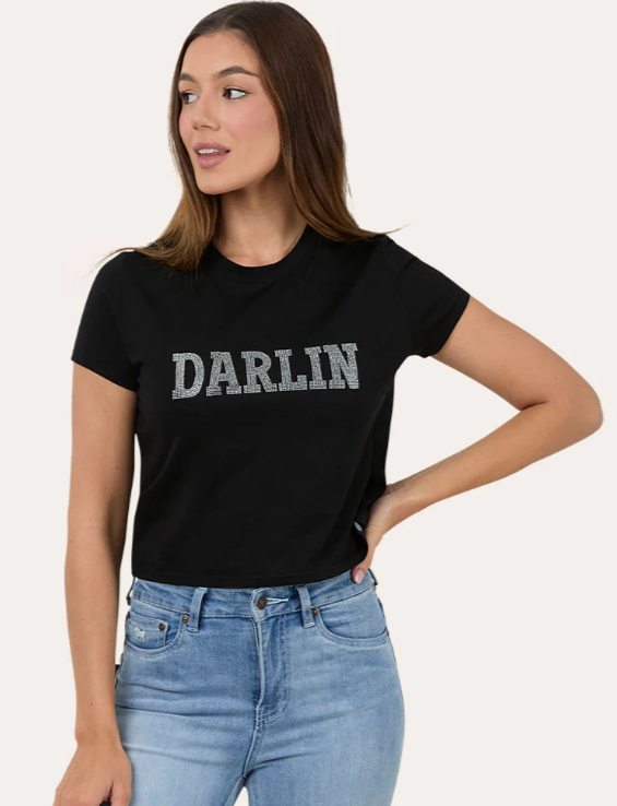 225119RW-BLK Ringers Western Women's Darlin T-Shirt Black