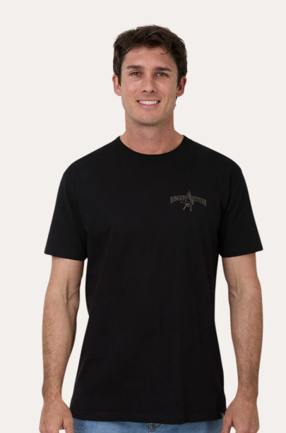 625103RW-BLK Ringers Western Men's All Rodeo Unisex T-Shirt Black