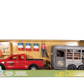 516BC Big Country Toys 24 Piece Truck & Horse Trailer Playset