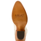 10074349 Ariat Women's Arrosa J Toe Western Boots - Ivory Pearl/Garden Shine
