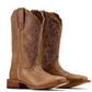 10074374 Ariat Women's Country Lane West Natural Tan Boots