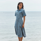 SS20718 Sass Women's Kara Denim Midi Dress