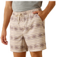 10071177 Ariat Men's "The Weekender" Island Fossil Southwest Stripe 6" Shorts