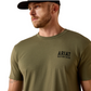 10073962 Ariat Men's Outline Shop SS Tee Military Heather