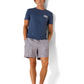 10073961 Ariat Men's Outline Shop SS Tee Navy Heather