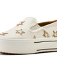 10074367 Ariat Women's Sklyar Star Slip On Ivory Pearl
