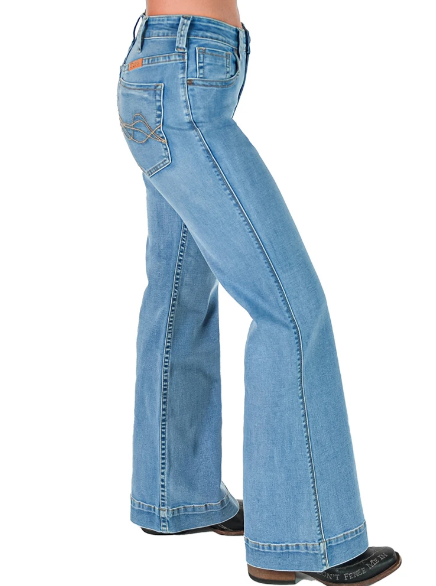 C01-JLTWTR-LWH Cowgirl TUff Light Wide Leg Trouser Short Leg