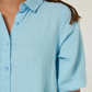 RMPC178 Pilbara Monica Linen 3/4 Sleeve Dress  Airy Blue