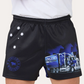 125167RW-BLU Ringers Western Unisex Road Rumble Footy Short Blue