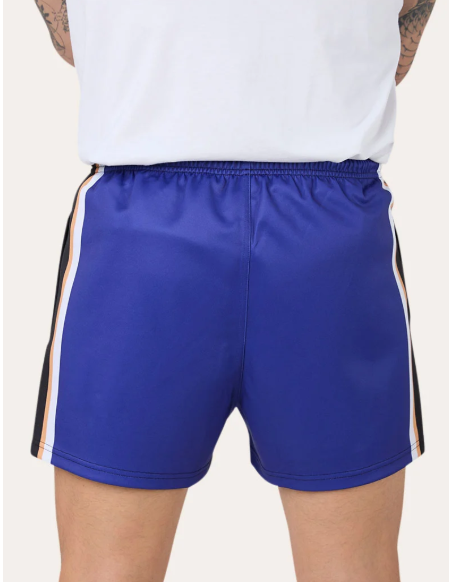 125167RW-BLU Ringers Western Unisex Road Rumble Footy Short Blue