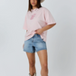 225126RW Ringers Western Women's Cowboy Tears T-Shirt Barley Pink