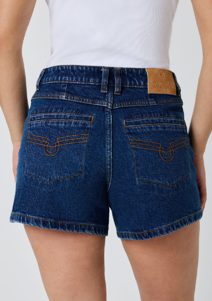225134RW Ringers Western Women's Mollie Sailor HR Short's Classic Blue