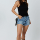 225229RW Ringers Western Women's Essential Classic Rib Tank Black