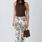 225229RW Ringers Western Women's Essential Classic Rib Tank Chocolate