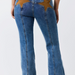 225133RW Ringers Western Women's Penny Starstuck HR Bootcut Jeans Mid Blue