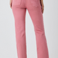 225160RW Ringers Western Women's Rodeo Rose Lace Up Mid Rise Jean Washed Pink