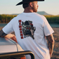 125127RW-WHT Ringers Western Men's Side Chick Loose Fit Tee