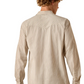10071090 Ariat Men's Retro Hesper Fitted Snap Shirt Sandshell Stripe Shirt