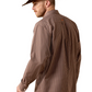 10071742 Ariat Men's Wrinkle Free Coen Classic Fit Shirt Chestnut Plaid