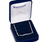 NC6531 Western Silhouette Longhorn Bar Necklace