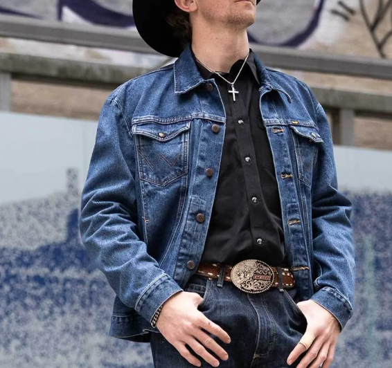 A1092PBR Montana Western Buckle- Eight Seconds Style PBR