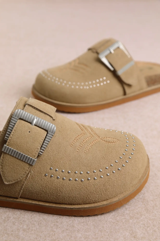 37200  Josephine Casual Slip on Shoe - Apricot Beige