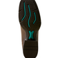 10080408 Ariat Women's Round Up Filly West Dark Coco