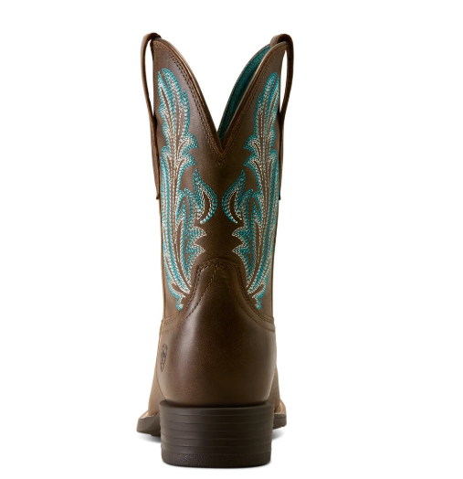 10080408 Ariat Women's Round Up Filly West Dark Coco