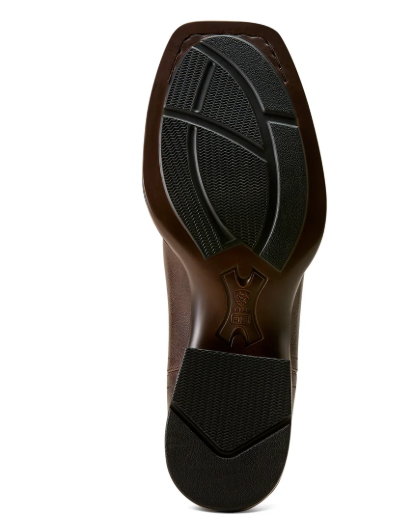 10080415 Ariat Mens Booker Chelsea Western Chocolate Chip
