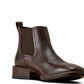 10080415 Ariat Mens Booker Chelsea Western Chocolate Chip