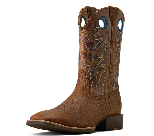 10080413 Ariat Mens Sport Sidebet West Toasted Grain/Dark Tan