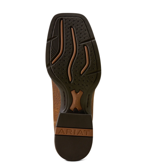10080413 Ariat Mens Sport Sidebet West Toasted Grain/Dark Tan