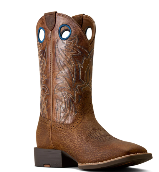 10080413 Ariat Mens Sport Sidebet West Toasted Grain/Dark Tan