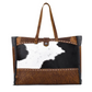 S-6780  Asher Canvas and Hide weekender bag