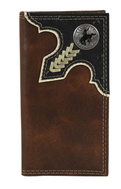 JA2122481W8 Justin Junior Rodeo Wallet Yoke With Concho