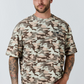 125200RW-CMO Ringers Western Men's Hard Find Box Fit T-Shirt Camo