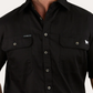 118110004-BLK Ringers Western Men's Lake Argyle Short Sleeve Black