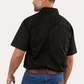 118110004-BLK Ringers Western Men's Lake Argyle Short Sleeve Black